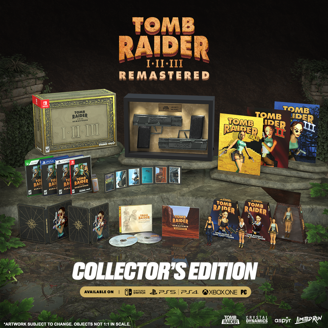 limited-run-tomb-raider-i-iii-remastered-switch-collector-s-edition image 2