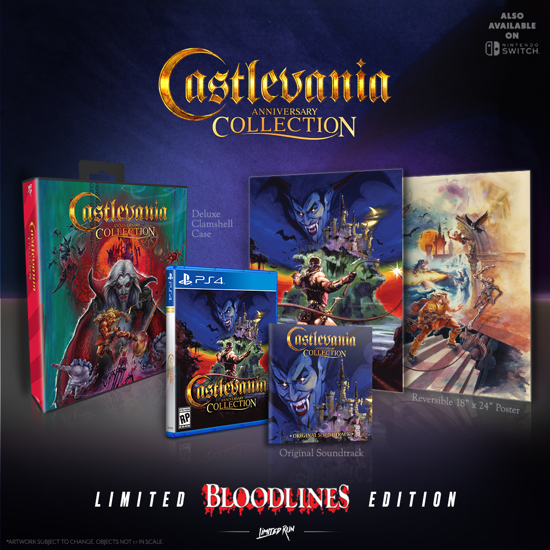 limited-run-castlevania-anniversary-bloodlines-edition-ps4-spiel-2 image 2