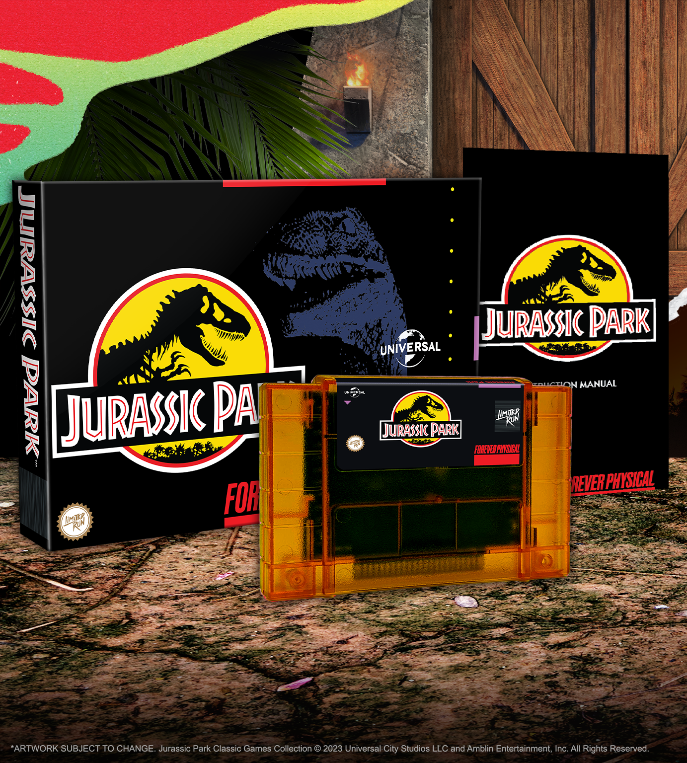limited-run-jurassic-park-snes-modul-standard-edition-retro image 2