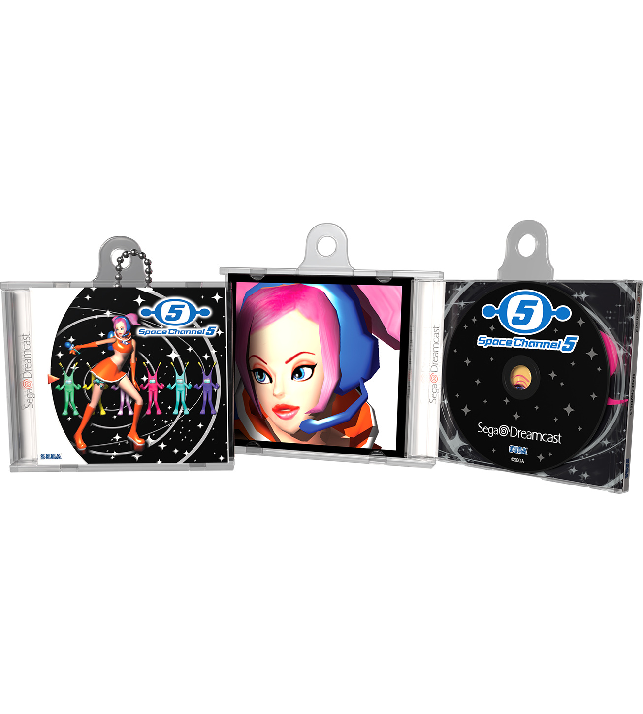 limited-run-space-channel-5-spielh-lle-schl-sselanh-nger-merch image 2