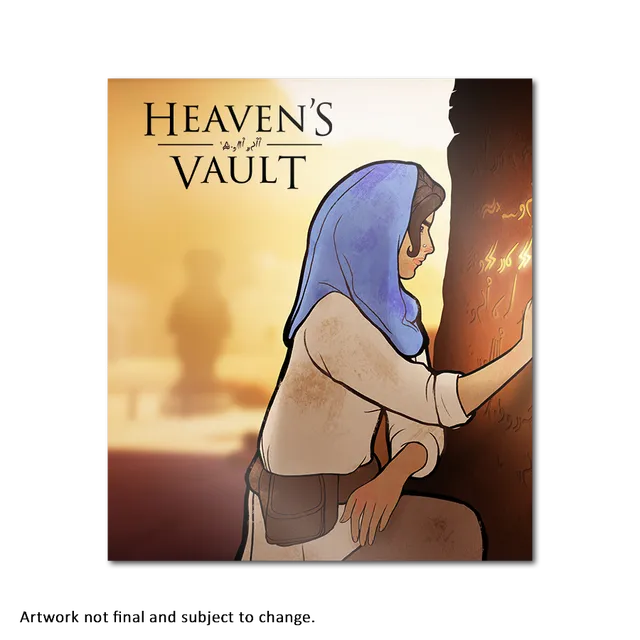strictly-limited-games-heaven-s-vault-art-card-aluplatte-14x17 image 1