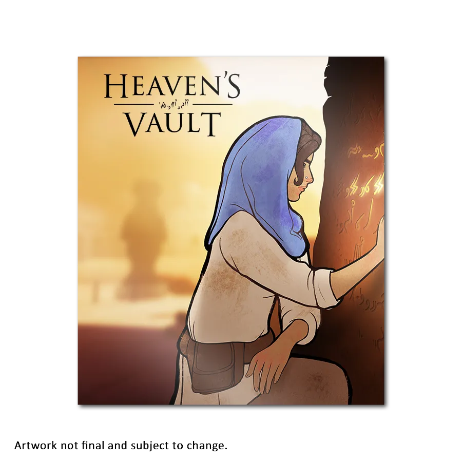 strictly-limited-games-heaven-s-vault-art-card-aluplatte-14x17 image 1