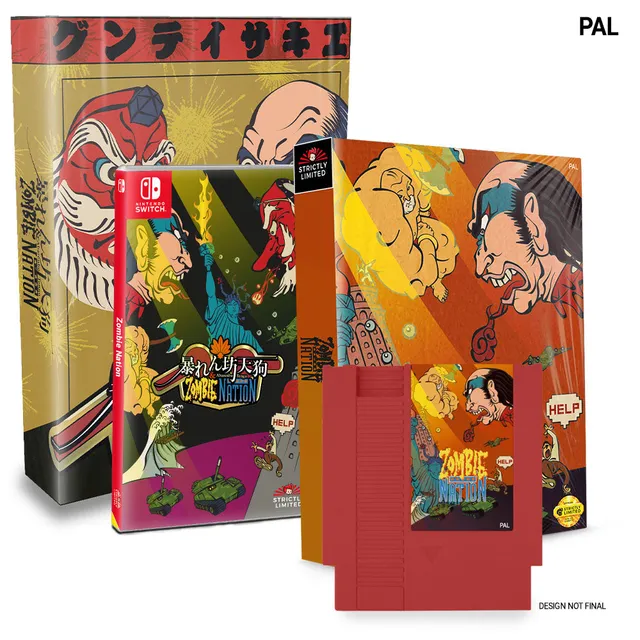 strictly-limited-abarenbo-tengu-zombie-nation-switch-spiel-nes-bundle-ce image 1