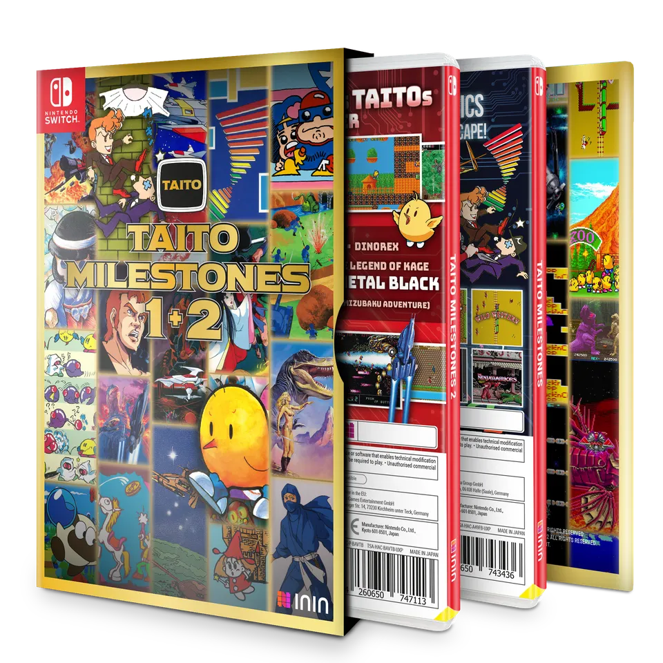 strictly-limited-taito-milestones-1-2-bundle-nsw-spiel-sammlung image 1