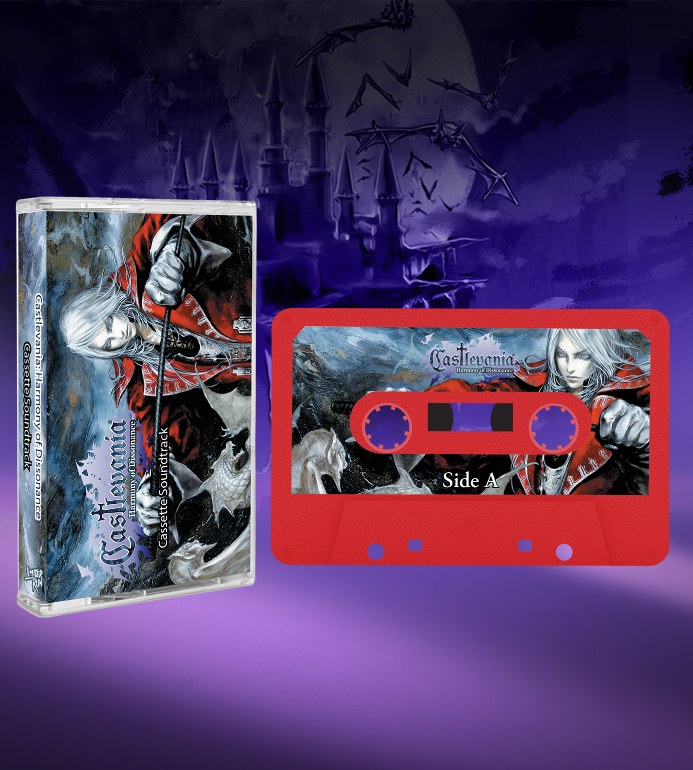 limited-run-castlevania-harmony-kassette-soundtrack-tape image 2