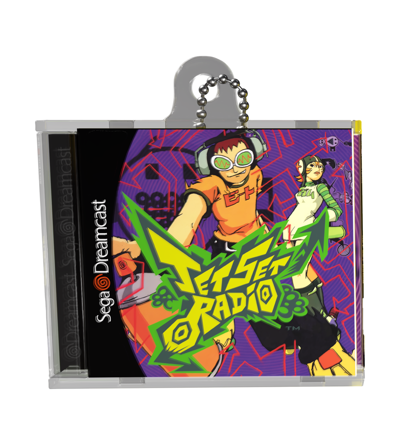 limited-run-jet-set-radio-game-case-schl-sselanh-nger-merch image 1