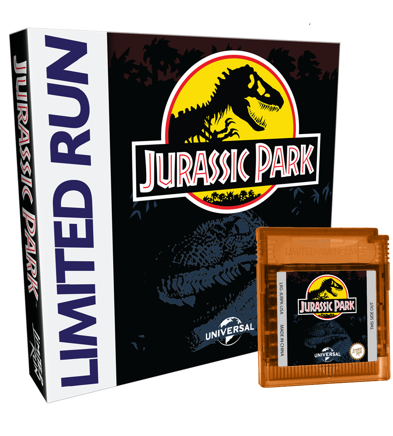 limited-run-jurassic-park-gb-modul-gameboy-action-spiel image 1