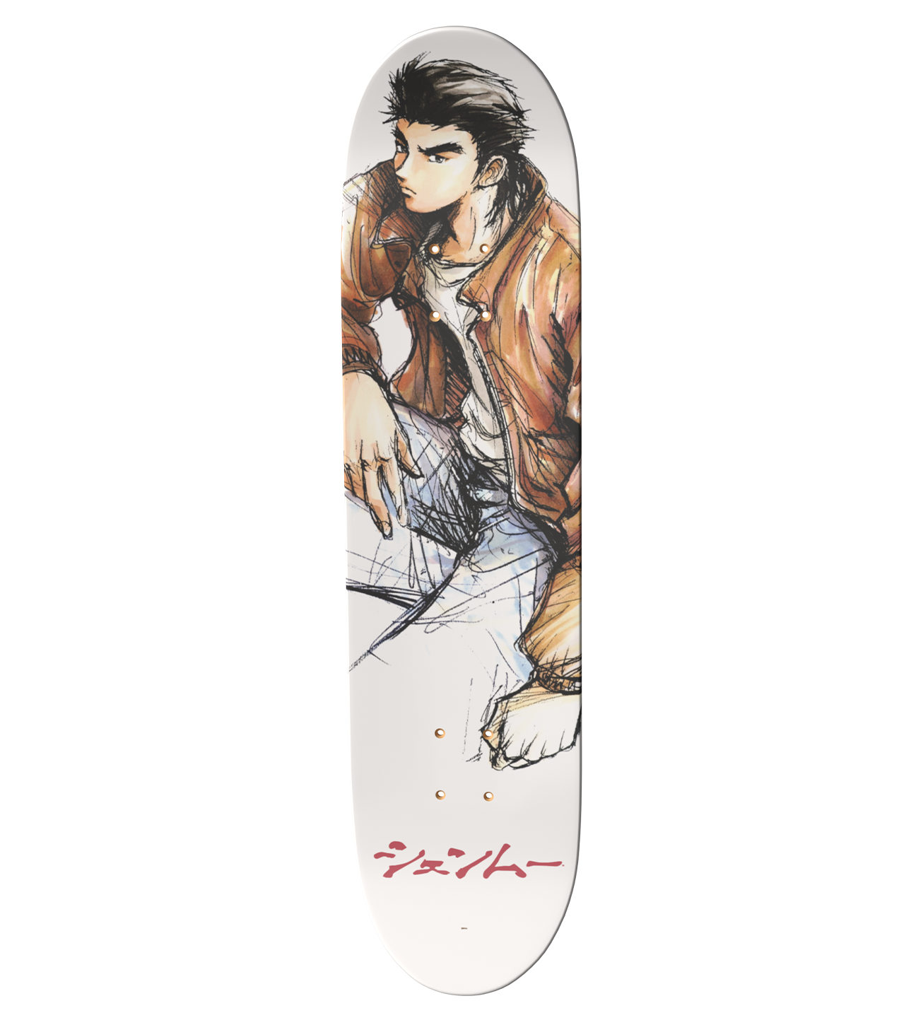 limited-run-games-shenmue-skate-deck-skateboard-limitiert image 1