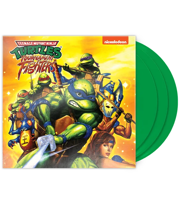 limited-run-tmnt-tournament-fighters-vinyl-green-ooze-edition image 1