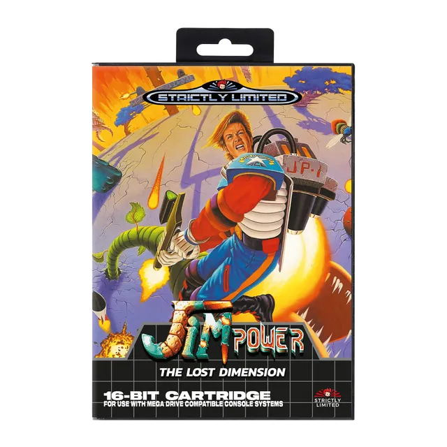 strictly-limited-jim-power-limited-edition-mega-drive-spiel-modul image 1