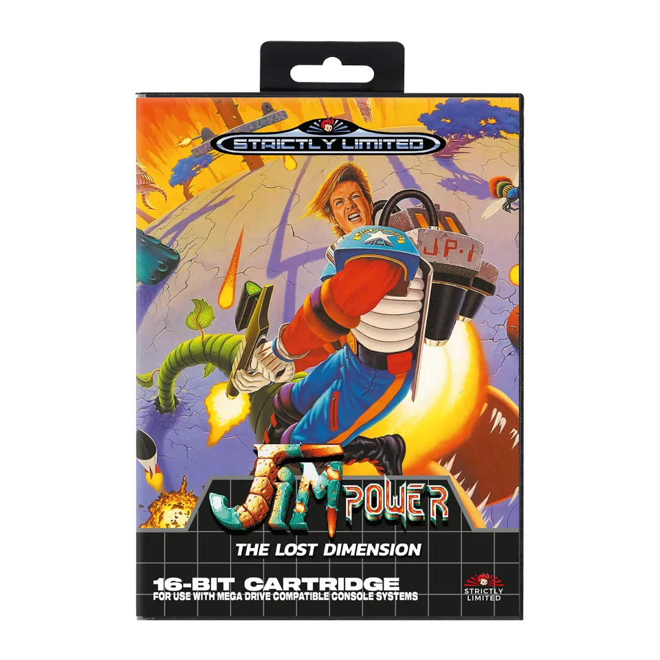 strictly-limited-jim-power-limited-edition-mega-drive-spiel-modul image 1
