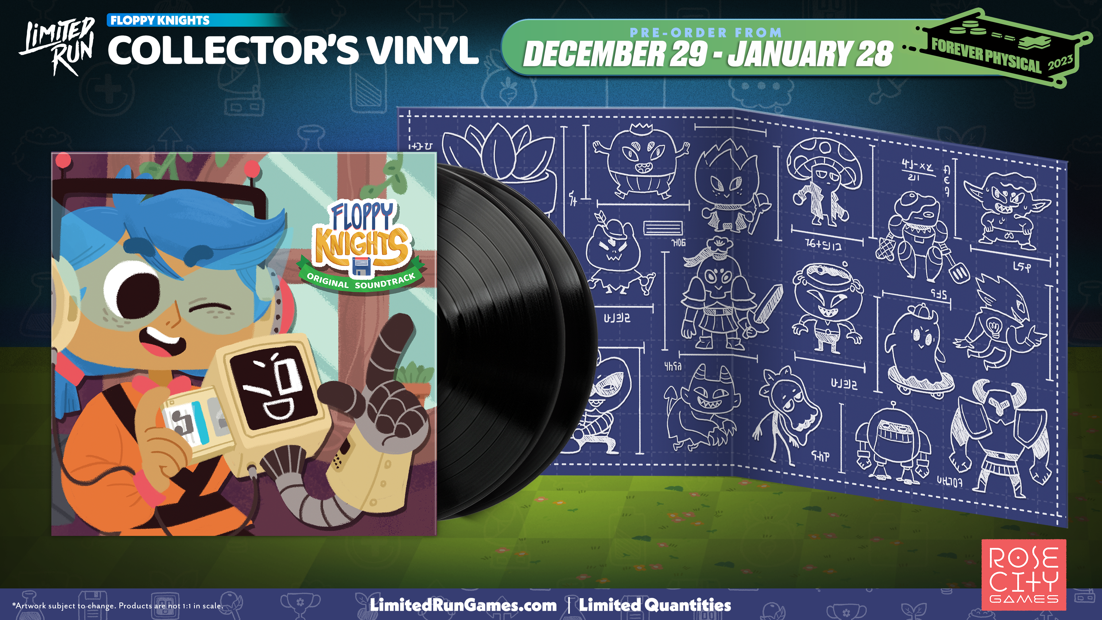 limited-run-floppy-knights-soundtrack-2-lp-vinyl-schallplatte image 5