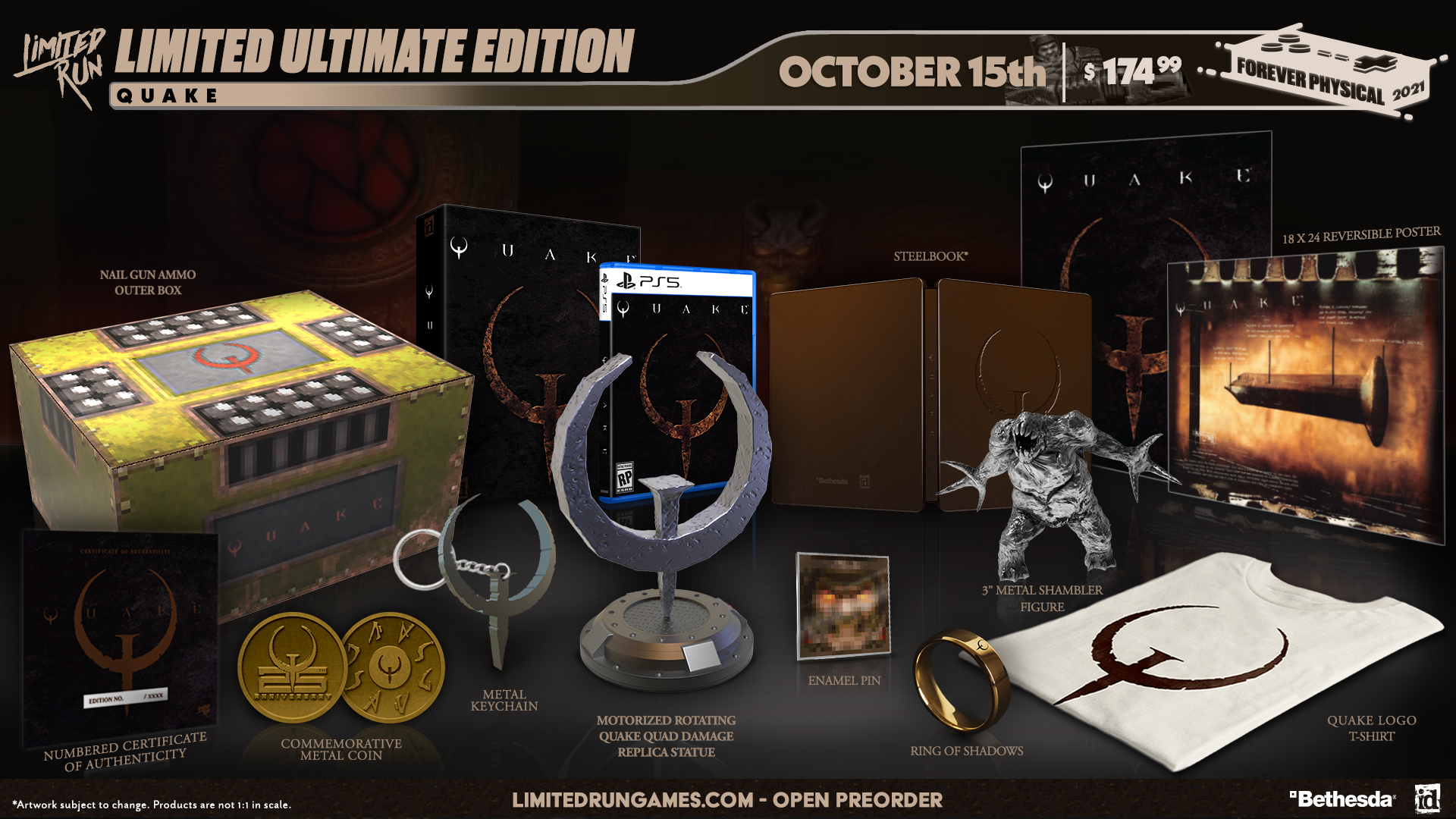 ps5-limited-run-quake-ultimate-edition-14-shooter-sammlerbox image 2