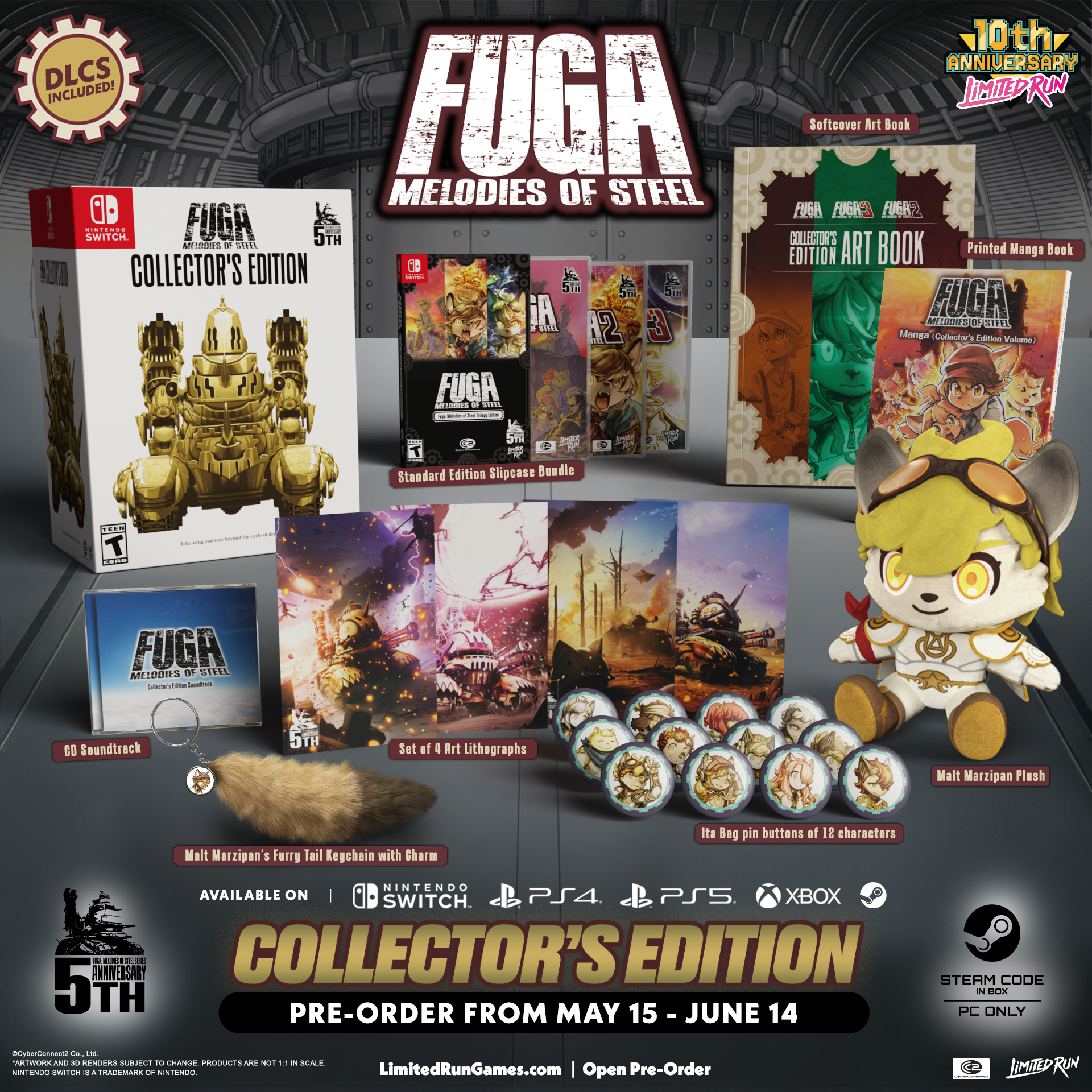 fuga-melodies-of-steel-1-2-3-switch-spiel-collector-s-edition image 2