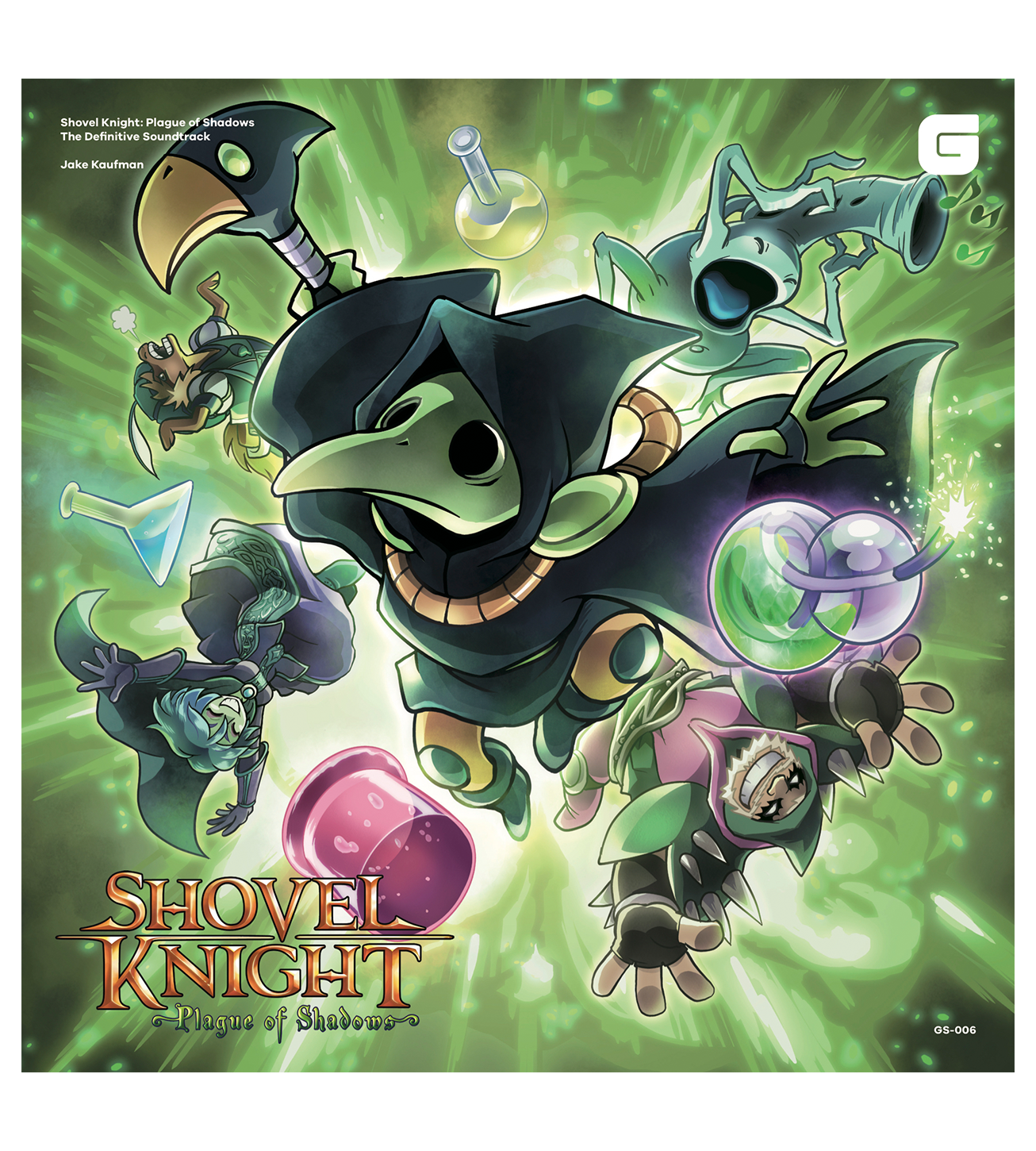 limited-run-shovel-knight-plague-of-shadows-soundtrack-vinyl-lp image 1