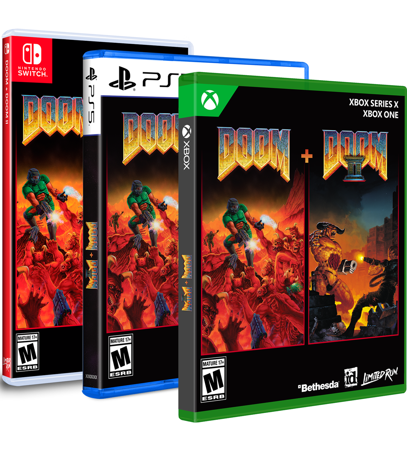 limited-run-doom-doom-ii-standard-edition-switch-spiel image 1