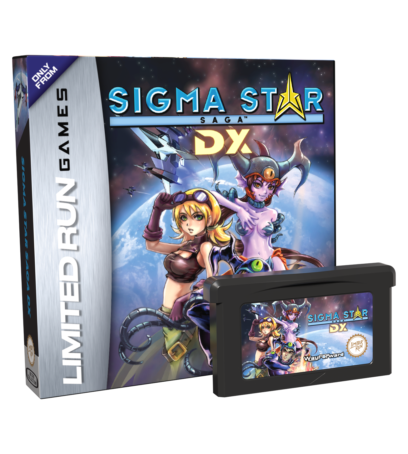 limited-run-sigma-star-saga-dx-gba-spiel-modul-retro-shooter-rpg image 1