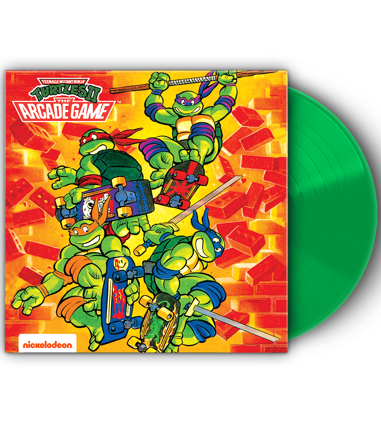 teenage-mutant-ninja-turtles-ii-arcade-vinyl-schallplatte-black-vinyl image 5