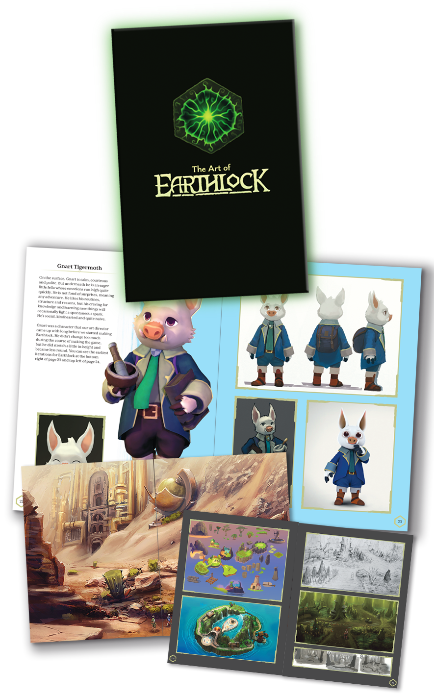 super-rare-games-earthlock-artbook-bildband-sammler-buch image 2
