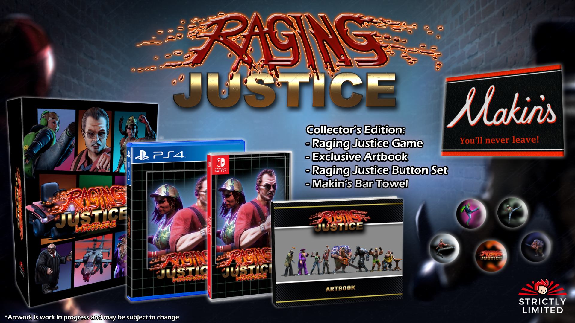 strictly-limited-raging-justice-collector-s-edition-ps4-spiel image 2