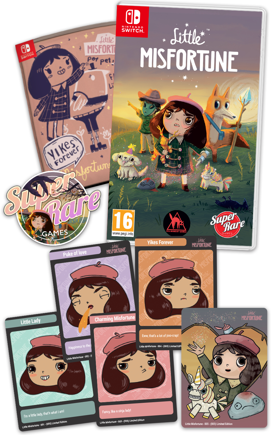 super-rare-srg-160-little-misfortune-switch-spiel-sammler-edition image 2
