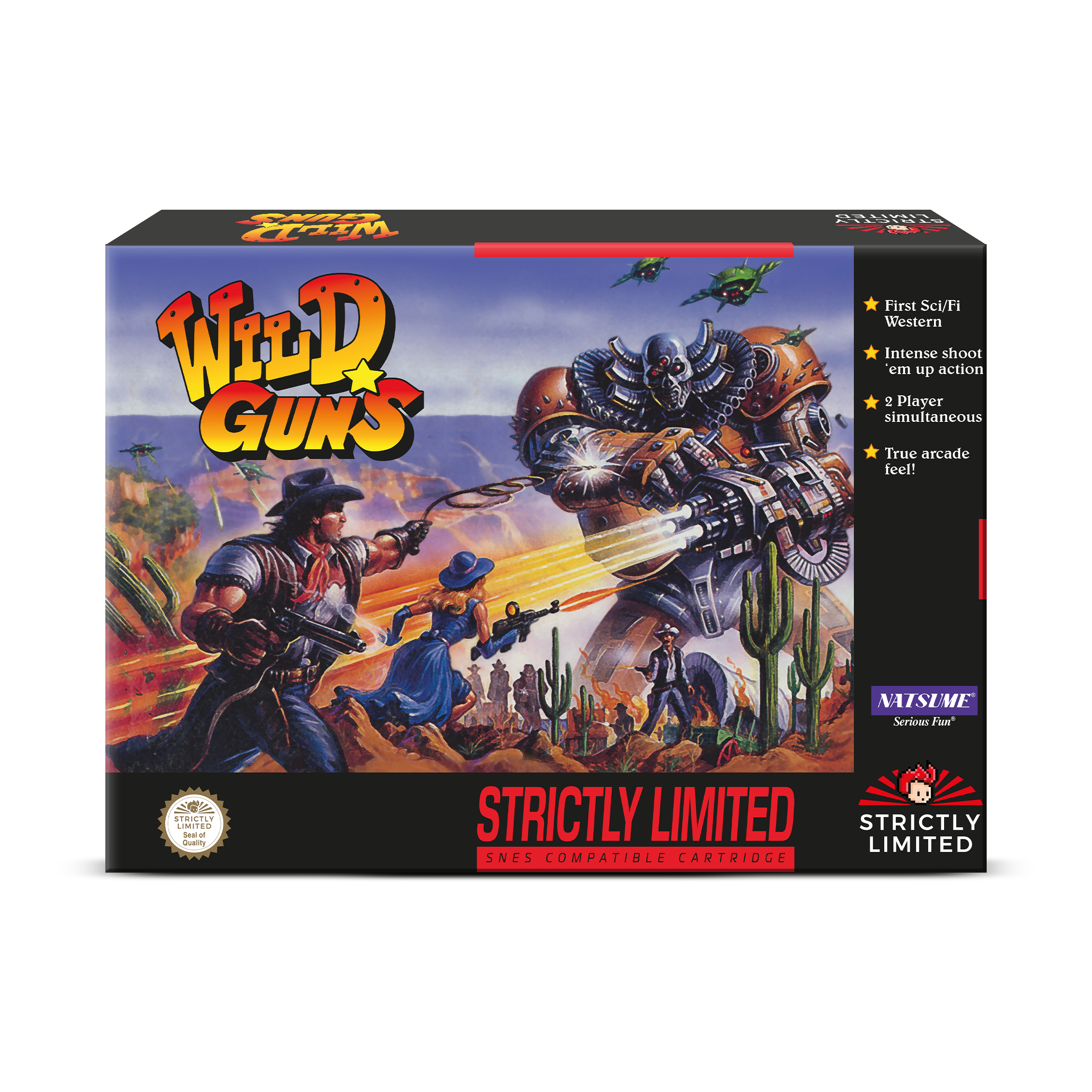 strictly-limited-games-wild-guns-snes-modul-ntsc-limitiert-1300 image 1