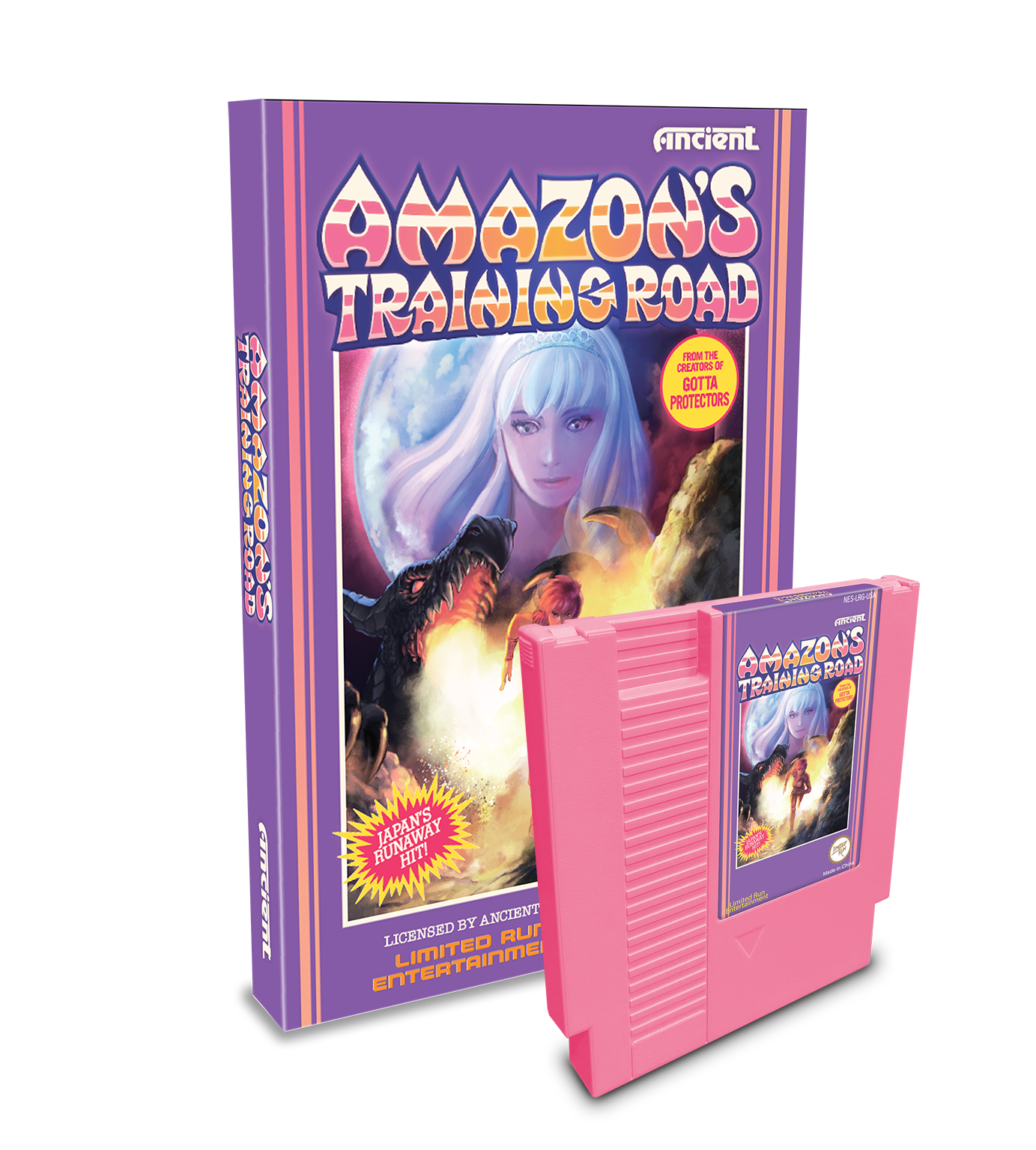 limited-run-amazons-training-road-nes-modul-standard-edition-retro image 1