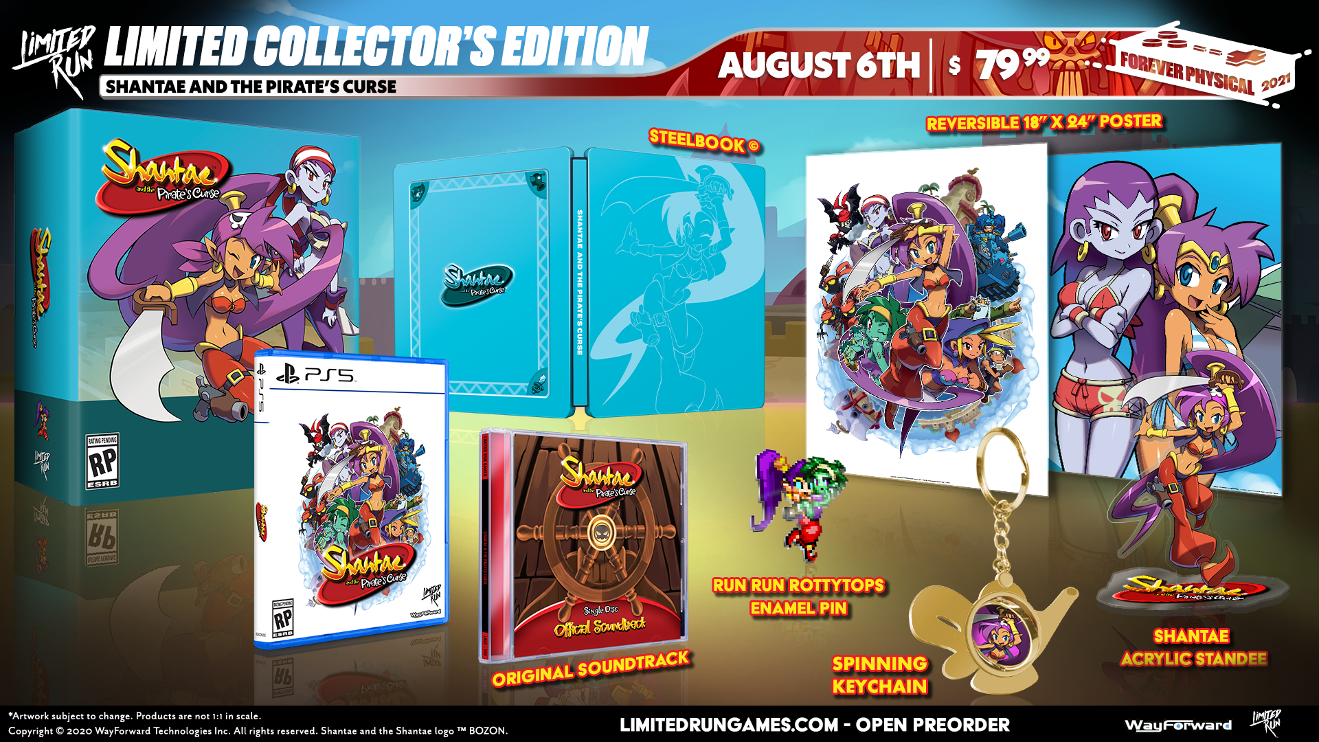 ps5-limited-run-5-shantae-pirate-s-curse-sammleredition image 2