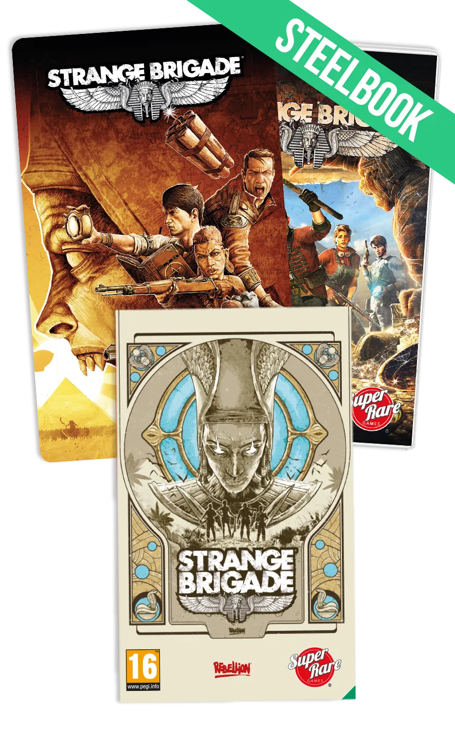 super-rare-games-srg-71-strange-brigade-switch-spiel-steelbook image 1