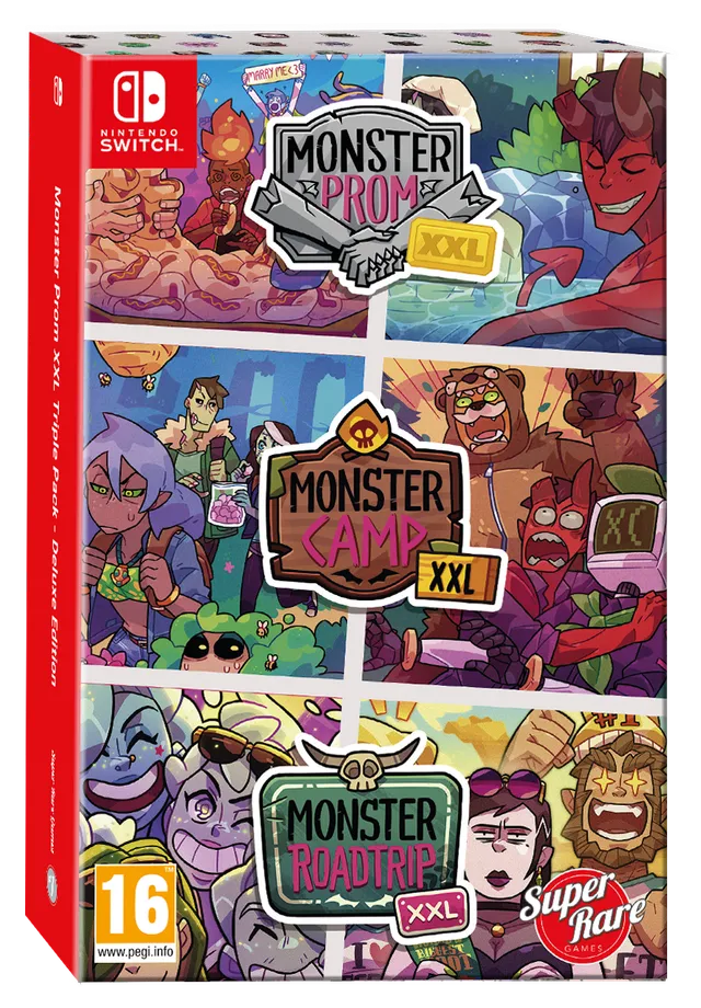 super-rare-games-de-1-monster-prom-xxl-triple-pack-switch-spiel-deluxe image 1