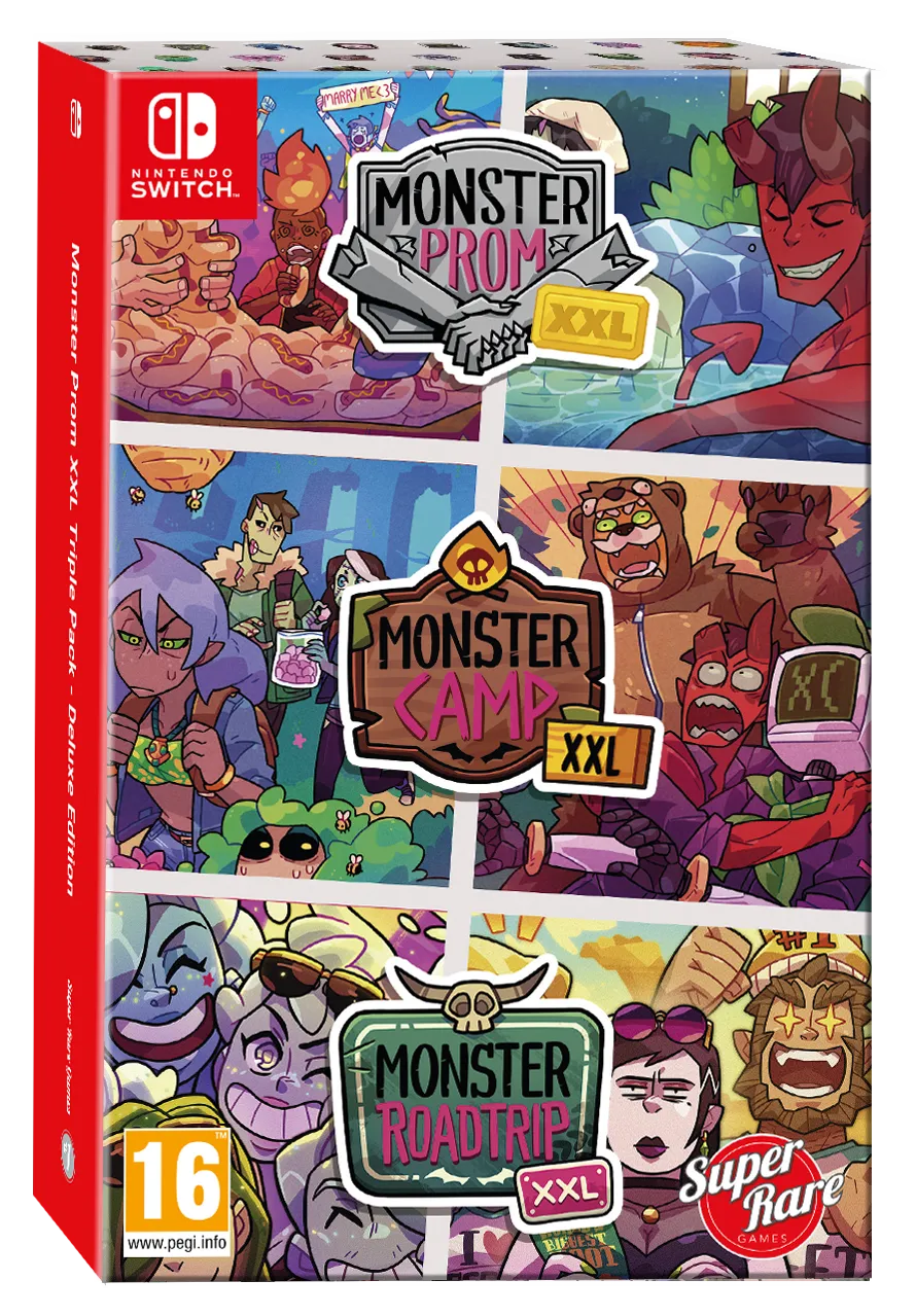 super-rare-games-de-1-monster-prom-xxl-triple-pack-switch-spiel-deluxe image 1