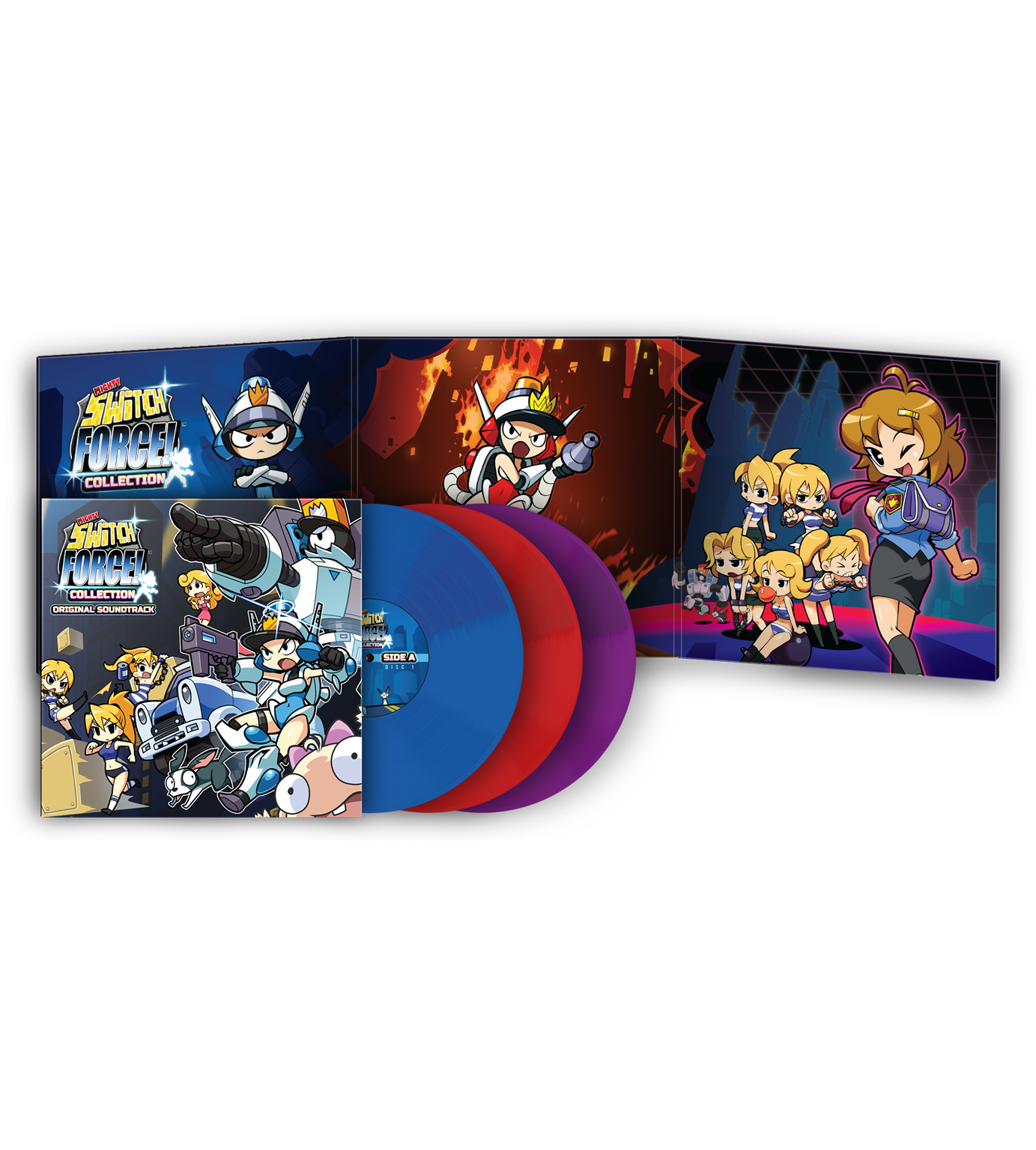 limited-run-mighty-switch-force-collection-3lp-soundtrack-vinyl image 1