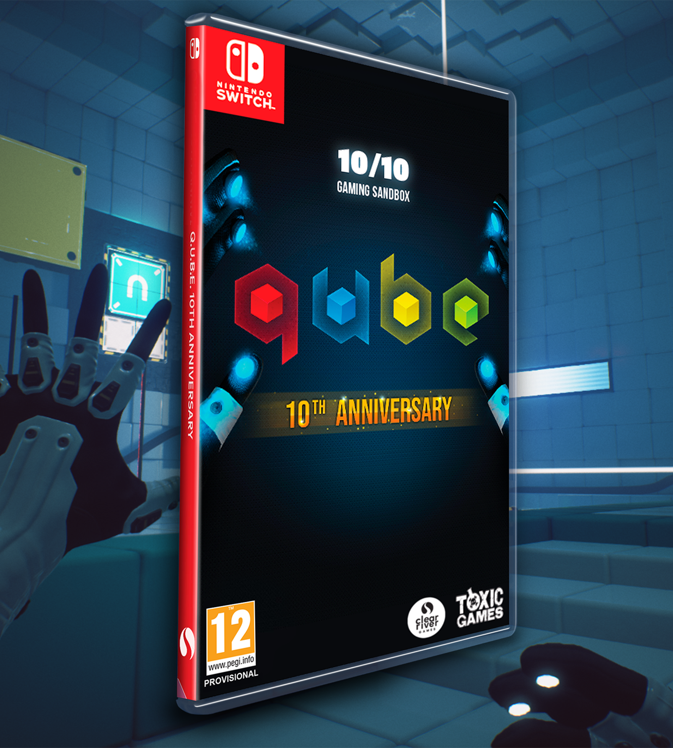 limited-run-q-u-b-e-10th-anniversary-switch-spiel-standard image 2