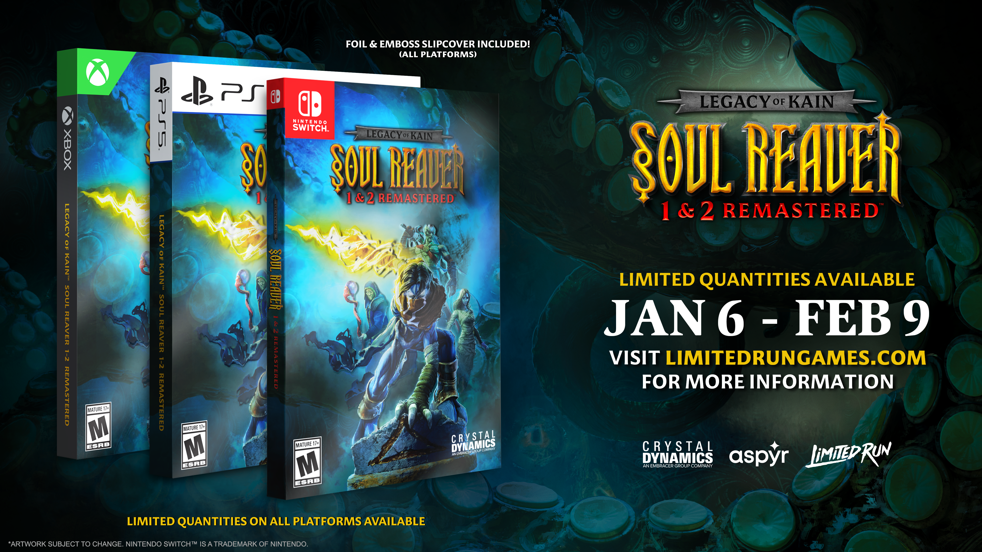 limited-run-legacy-of-kain-soul-reaver-1-2-switch-spiel-standard image 2