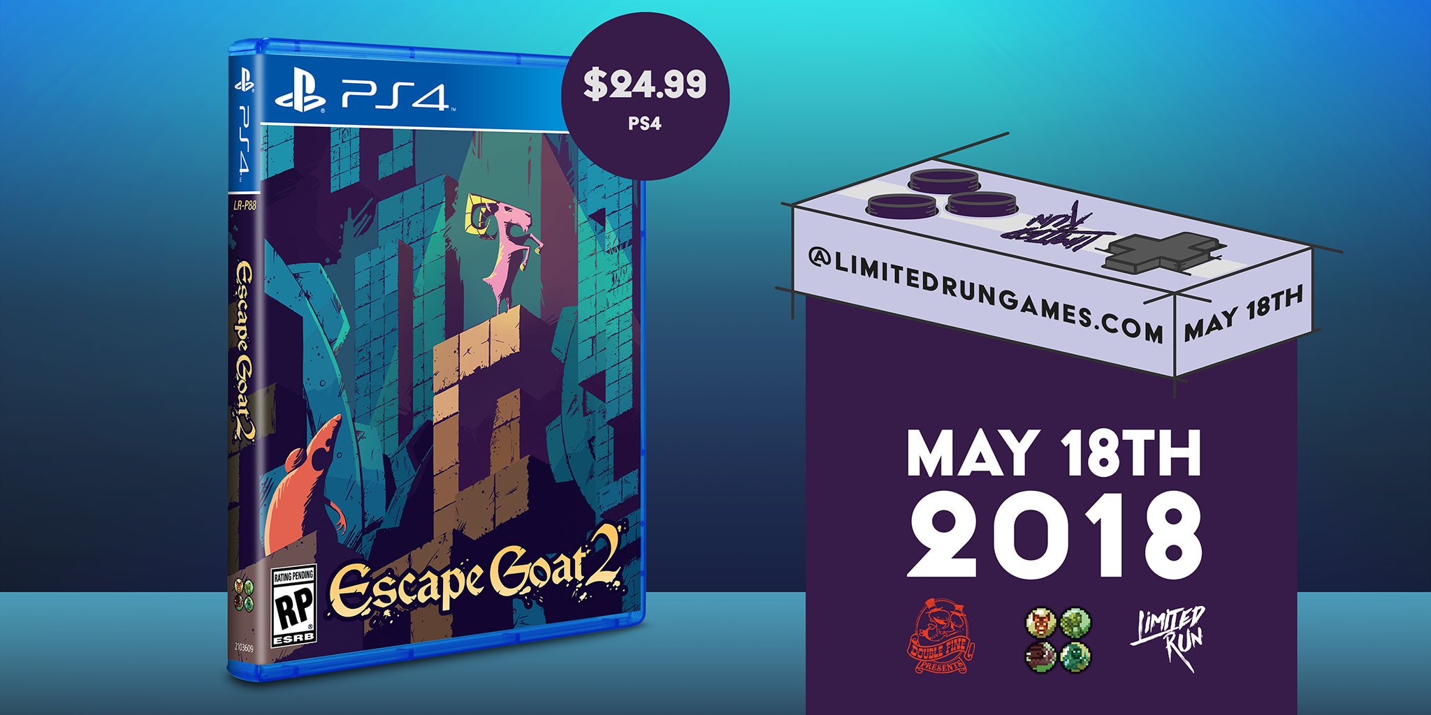 limited-run-games-141-escape-goat-2-ps4-spiel-standard-edition-limitiert image 2