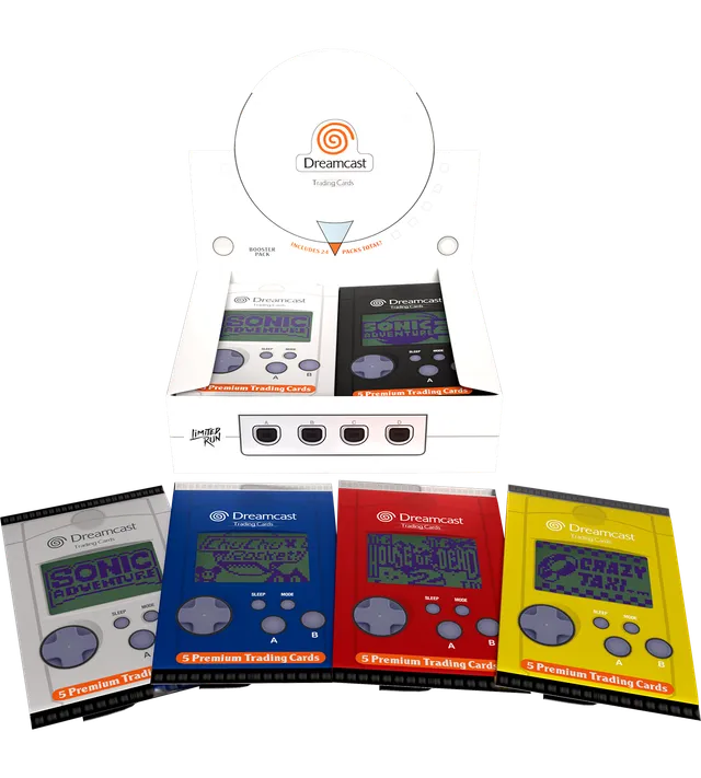 limited-run-sega-dreamcast-trading-cards-booster-box-24-packs image 1