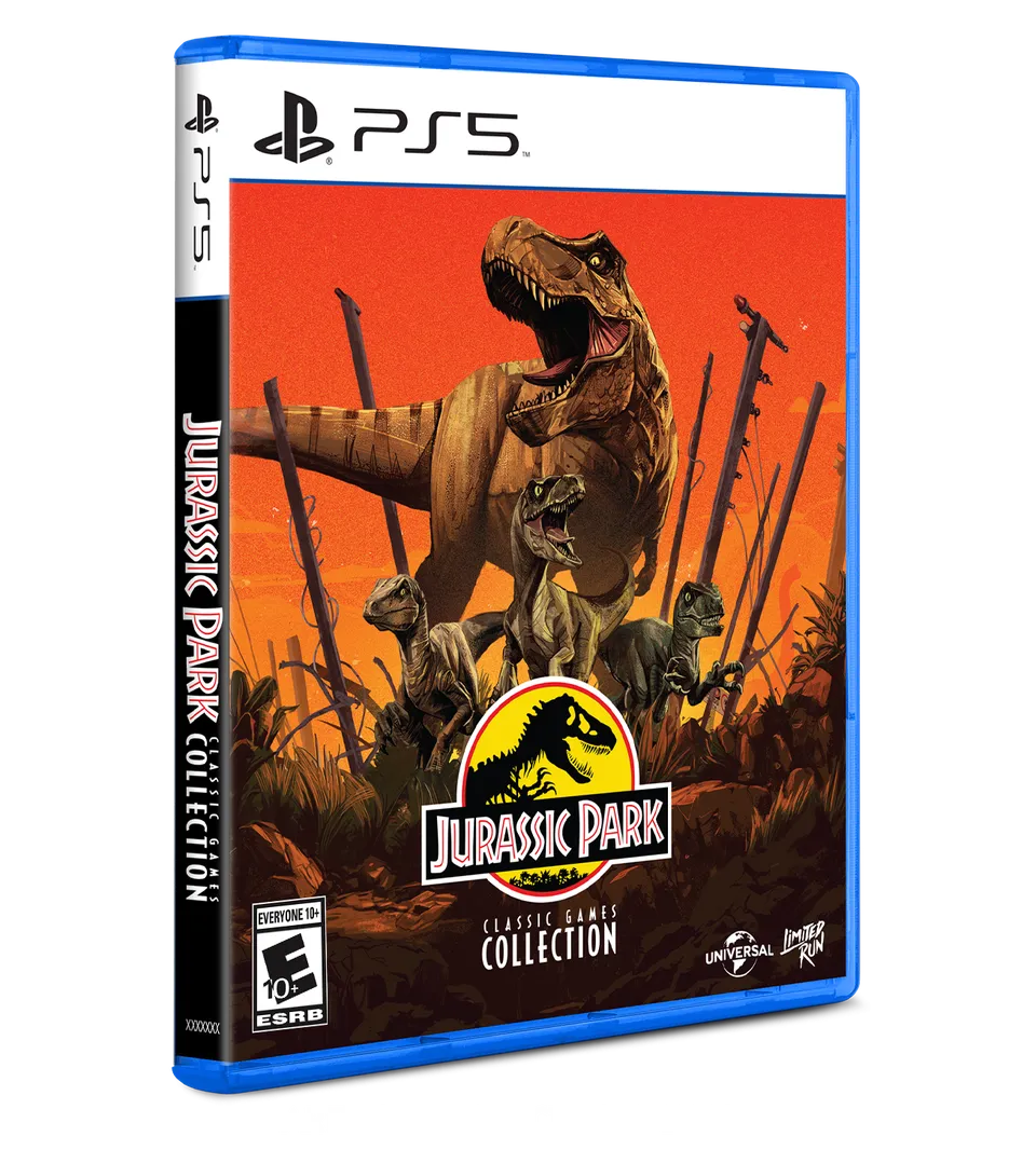 limited-run-jurassic-park-classic-games-ps5-spiel-collection image 1