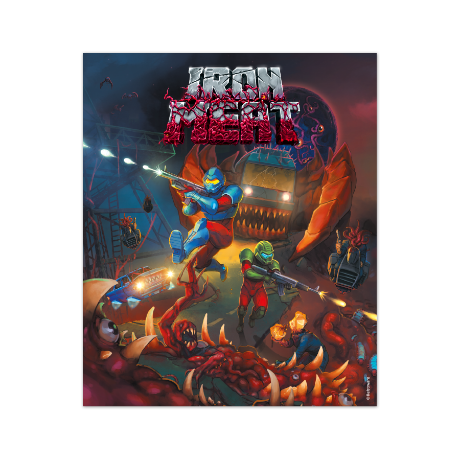 strictly-limited-iron-meat-art-card-alu-druck-14x17-limitiert image 1