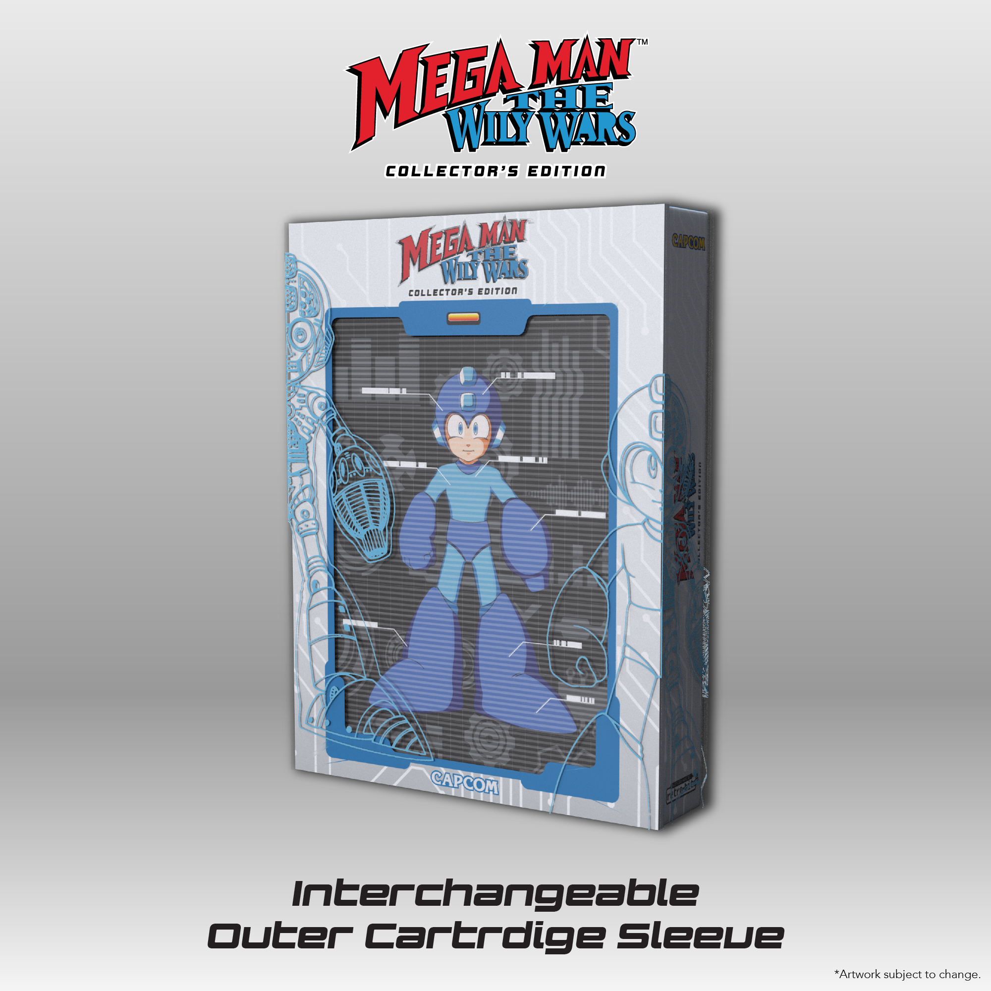 limited-run-mega-man-wily-wars-genesis-spiel-cartridge-retro image 3