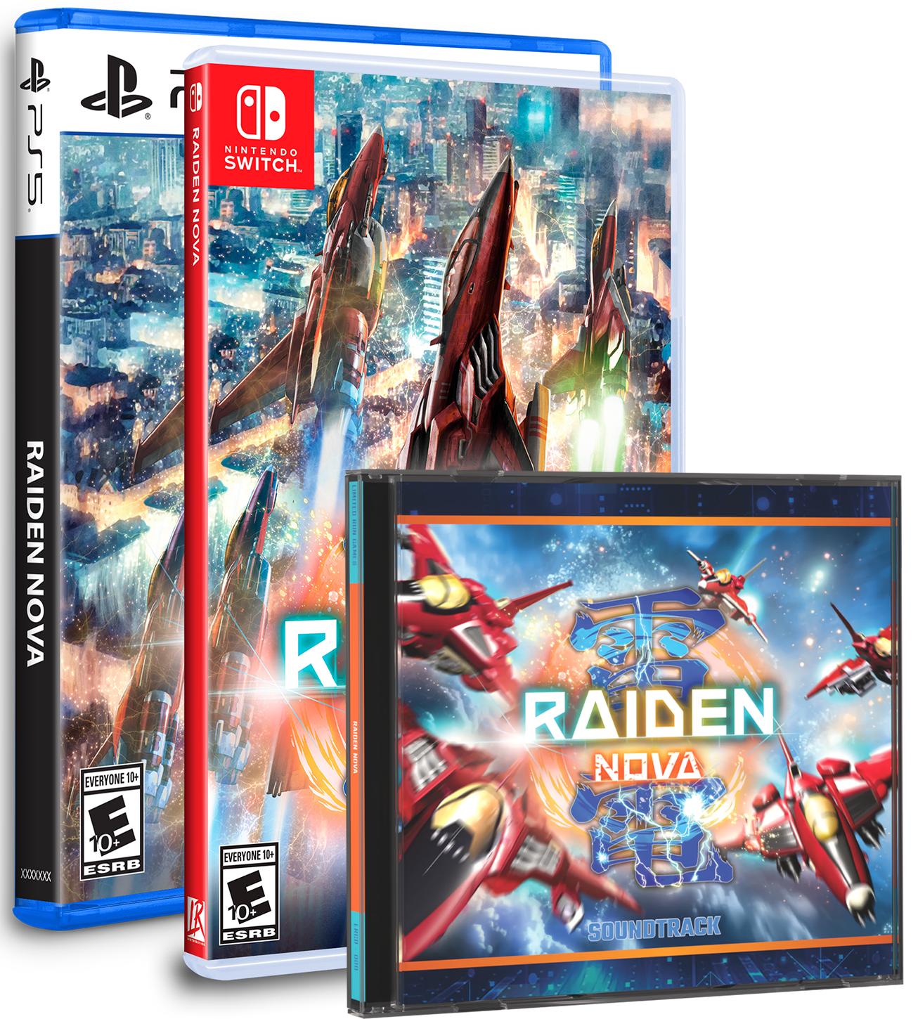 limited-run-raiden-nova-soundtrack-bundle-ps5-spiel-mit-cd image 1
