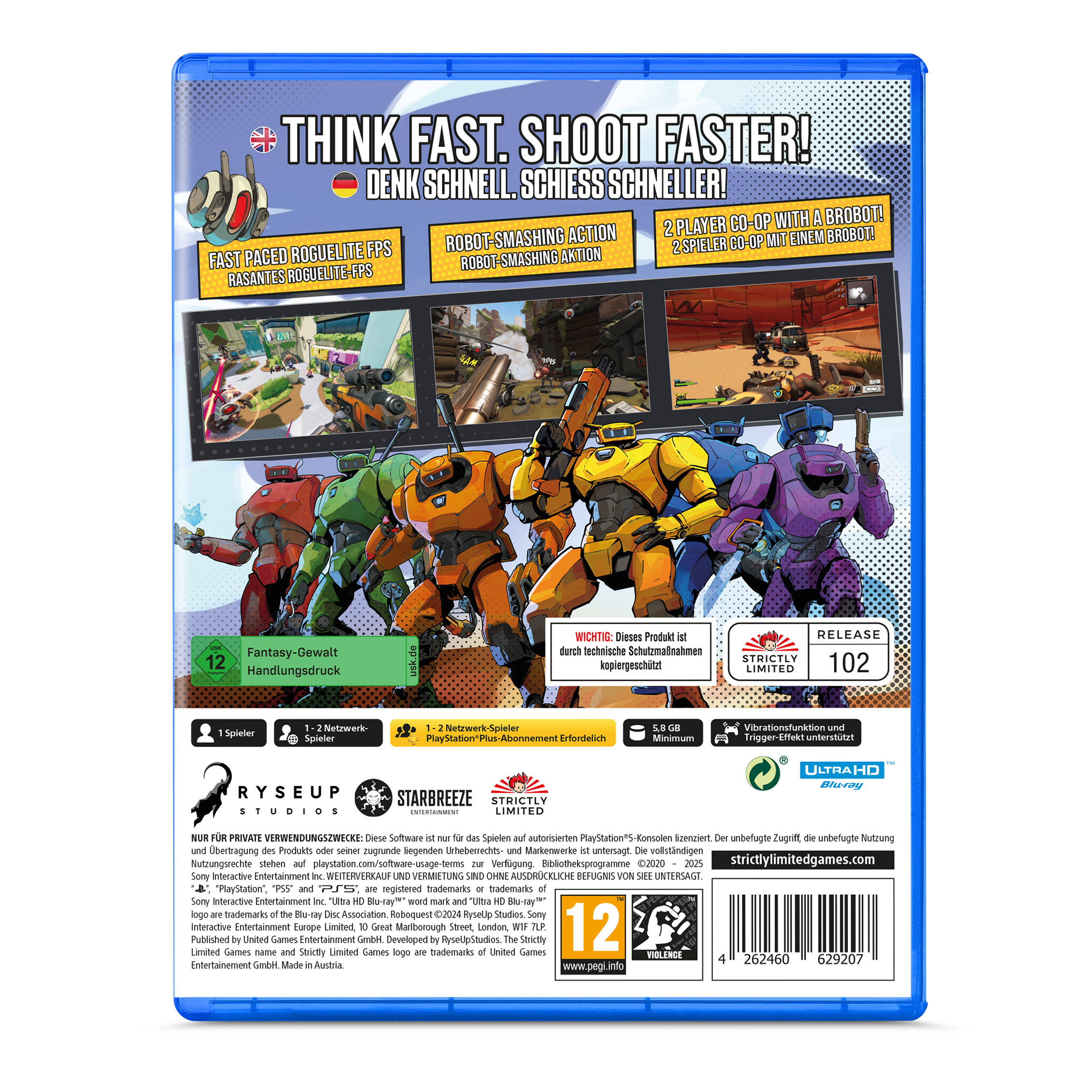 strictly-limited-roboquest-limited-edition-ps5-spiel-usk-co-op image 2