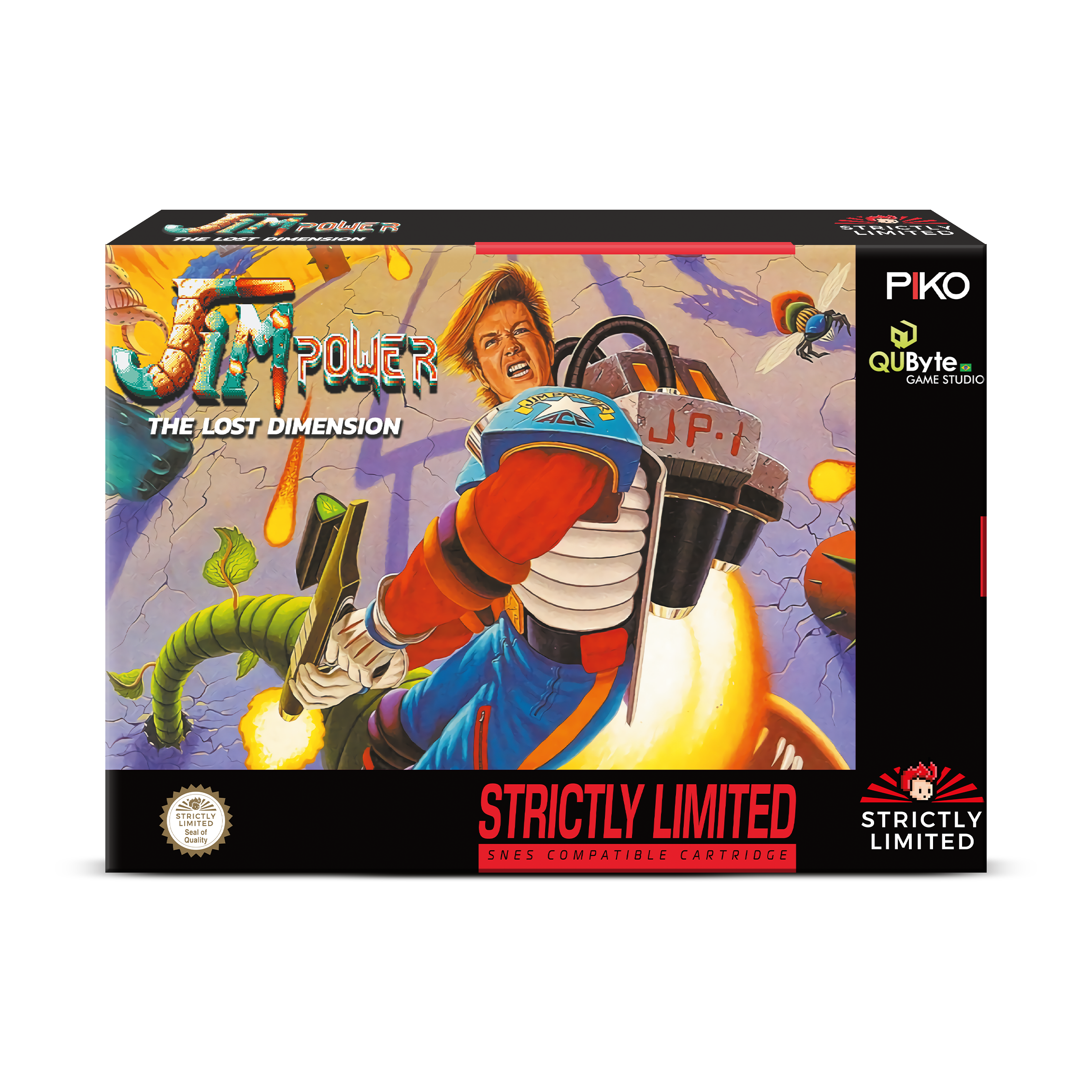 strictly-limited-jim-power-lost-dimension-snes-modul-ntsc image 1