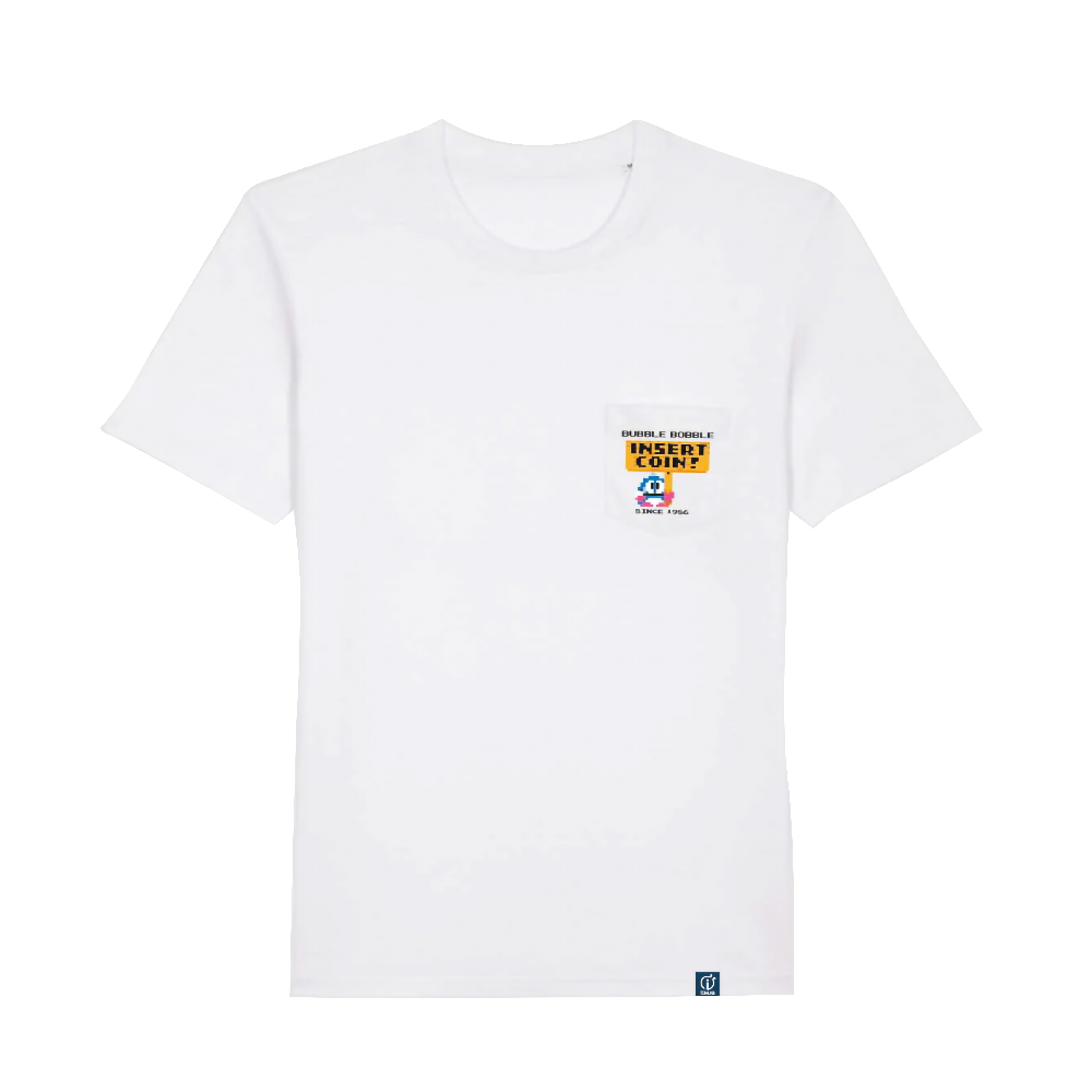 bubble-bobble-insert-coin-t-shirt-bio-baumwolle-gr-e-m-xxxl image 1