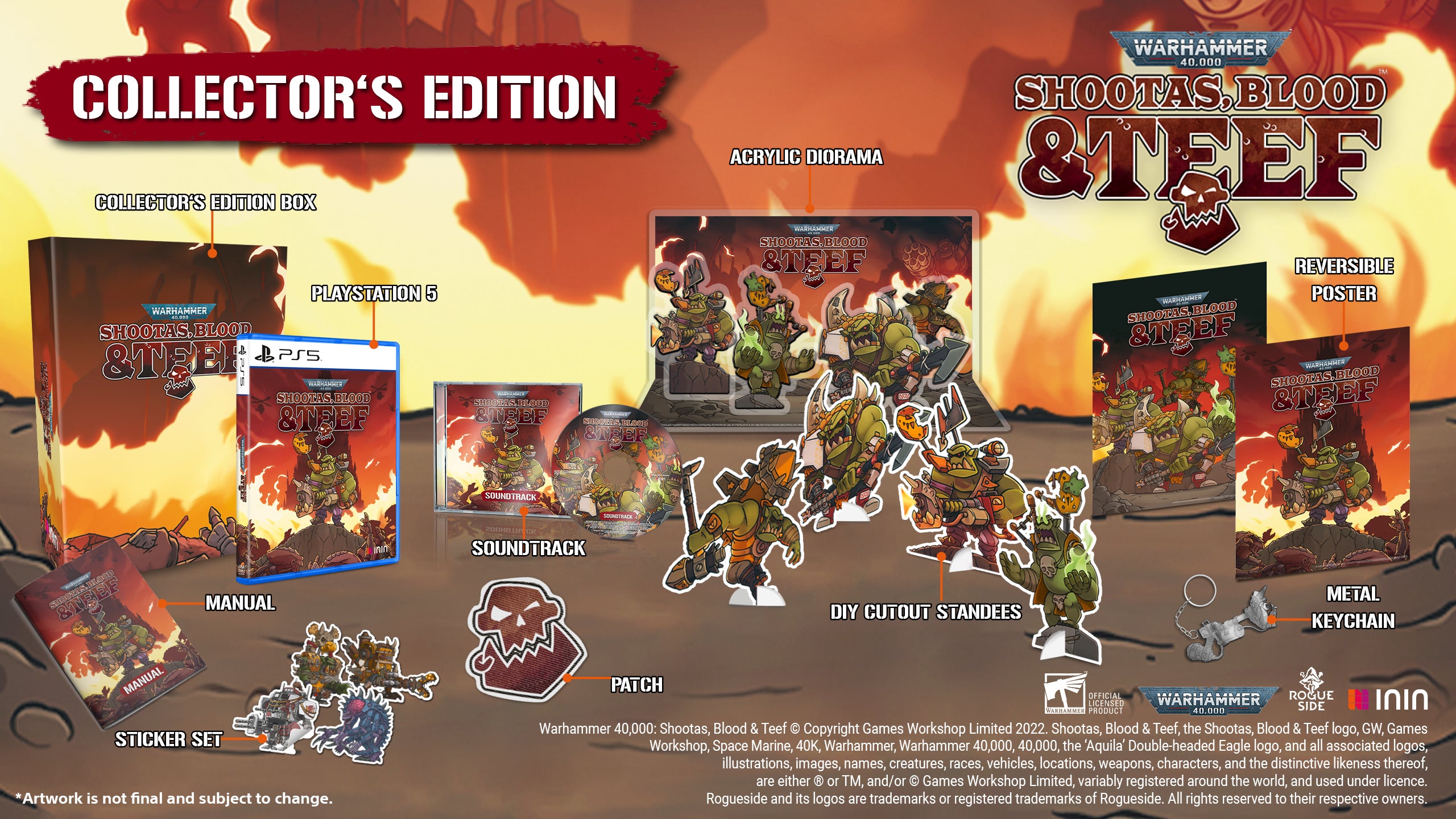 warhammer-40k-shootas-blood-teef-ps5-collectors-edition-spiel image 2