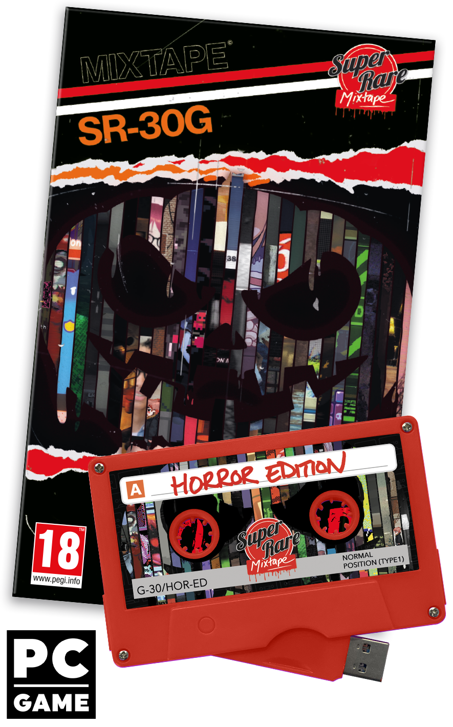super-rare-games-mixtape-horror-edition-sammler-kassette image 1