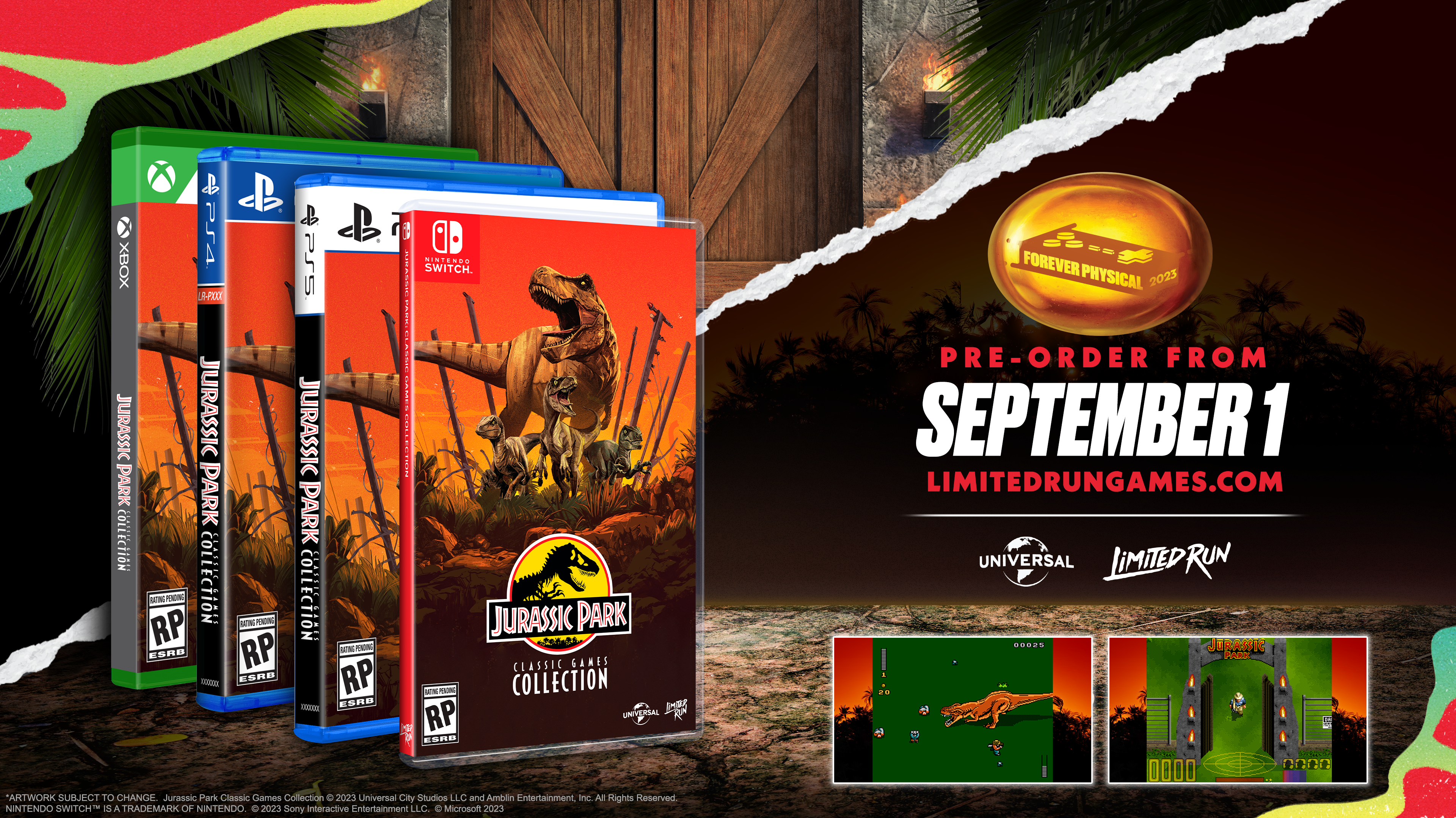 limited-run-jurassic-park-classic-games-switch-spiel-collection image 3