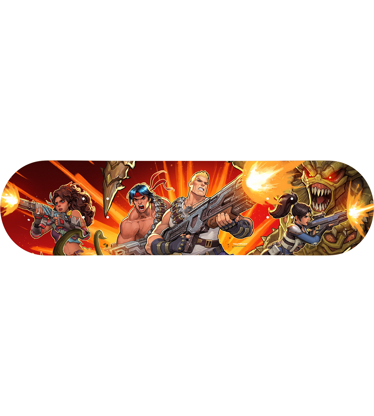 limited-run-contra-operation-galuga-skate-deck-holz image 1