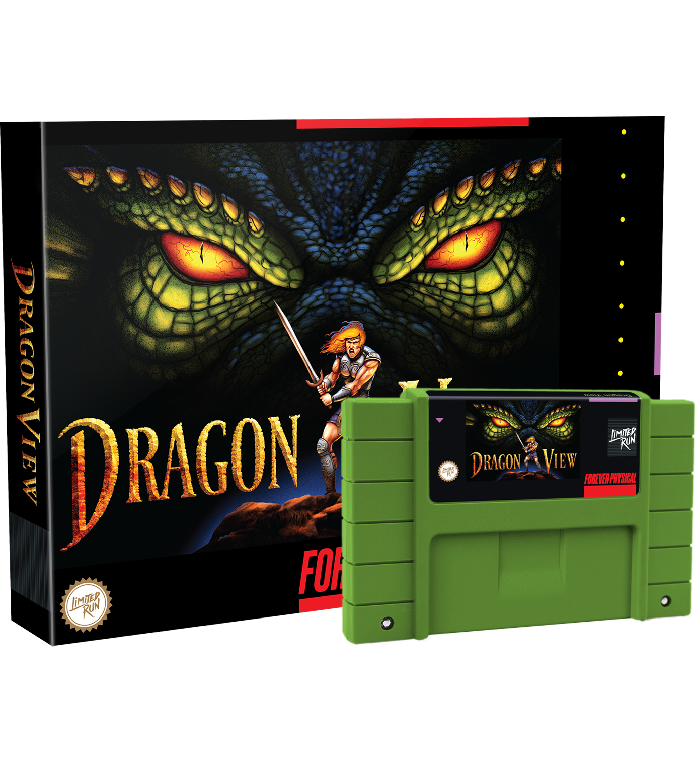 limited-run-dragon-view-snes-spiel-modul-action-rpg-retro image 1