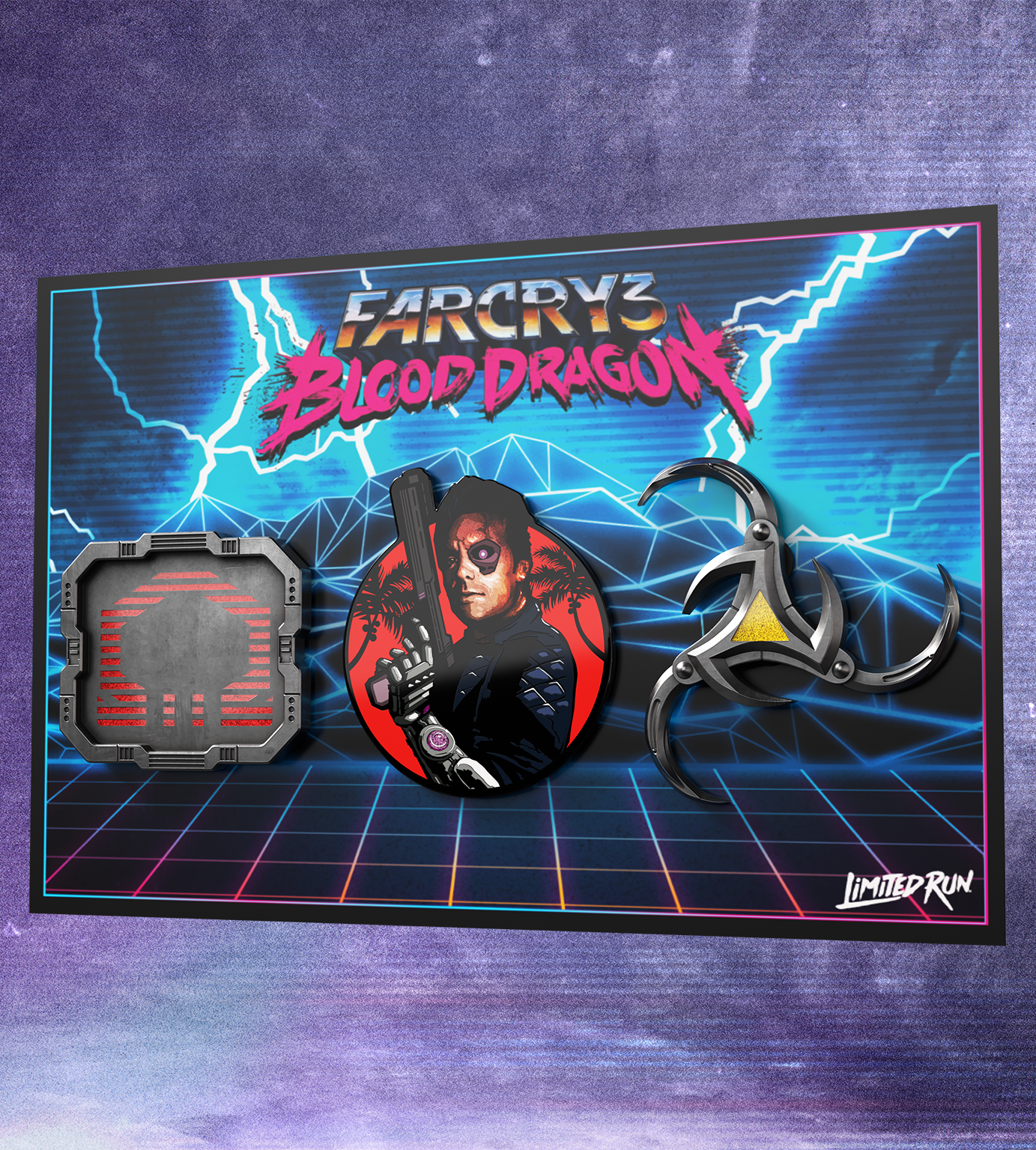 far-cry-3-blood-dragon-pin-set-emaille-pins-metall image 2