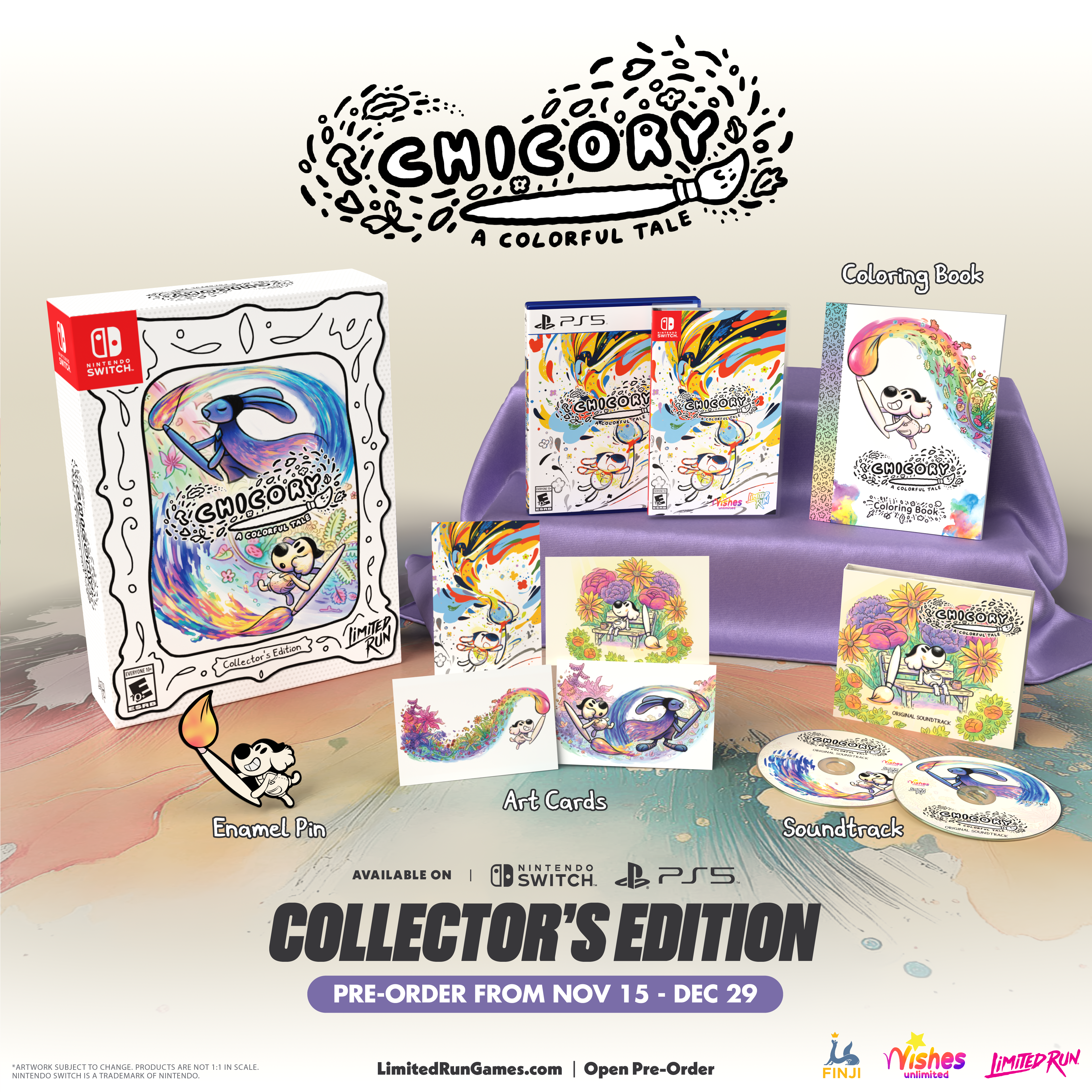 limited-run-chicory-tale-switch-ps5-collector-s-edition image 2